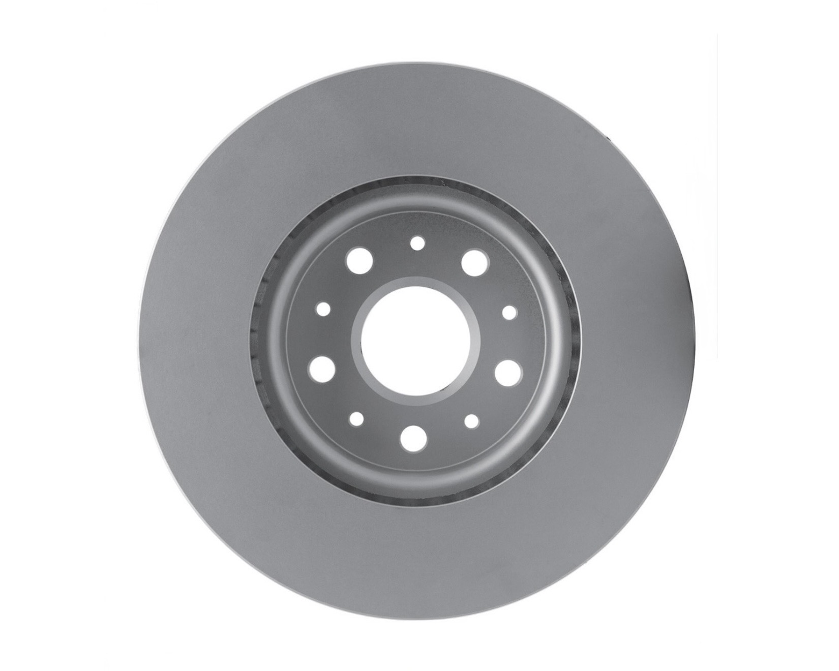 DFC GeoSpec Bremsscheibe 604-46038 – Rückseite Rückseite der innenbelüfteten DFC GeoSpec Bremsscheibe 604-46038 mit Bremsscheibentopf