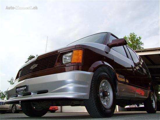 Auto Zimmerli.ch Amerikanerwagen US Cars Sportwagen Occasion Chevrolet Astro Van V6 4 3 Automat 1te Generation 7 Platzer 1989